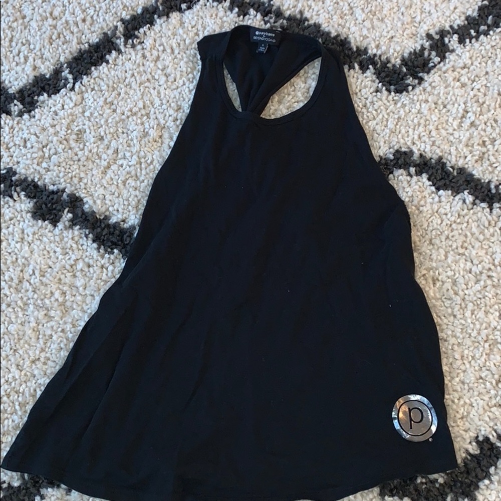 Twist back pure barre tank